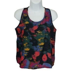 Tramps Summer Abstract Print Tank Top Sz 36‎